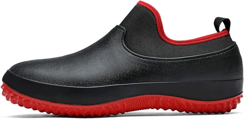 Miniatura 2 de CERYTHRINA Zapatos de chef unisex profesionales resistentes al aceite al agua para enfermería, antideslizantes, impermeables, zapatos de trabajo