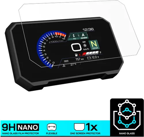Miniatura 2 de Speedo Angels Protector de pantalla de salpicadero NANO GLASS para V-STROM 800DE (2023-)