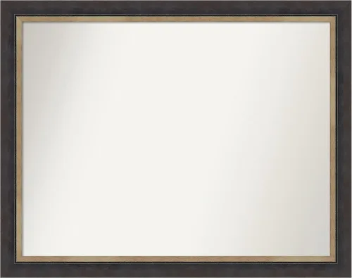 Miniatura 257 de Amanti Art Espejo personalizado, espejo de baño negro Astor, espejo de pared o espejo de tocador de baño sobre el fregadero (25 x 25 pulgadas)