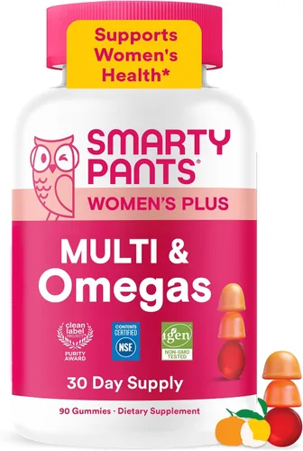 Miniatura 12 de SmartyPants Multivitaminas gommicas de fórmula de mujeres, 180 cuentas (30 días de suministro) (WC180)