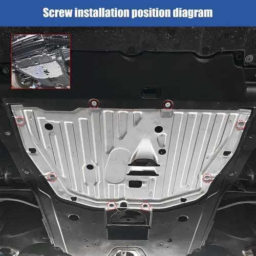 Miniatura 6 de Protector contra salpicaduras del motor compatible con Honda Civic 2016 2017 2018 2019 2020 2021, cubierta protectora bajo el auto OEM 74110-TBA-A00