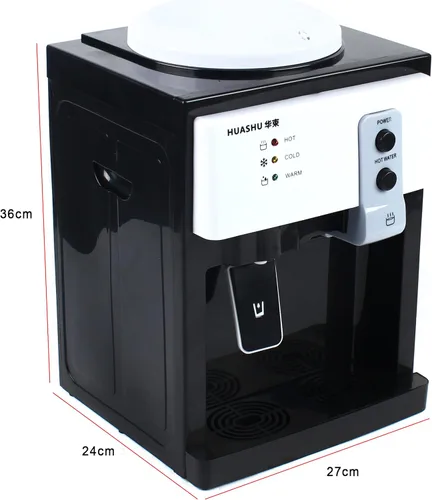 Miniatura 4 de Dispensador de enfriador de agua, 3 ajustes de temperatura, dispensador de enfriador de agua de carga superior para el hogar, oficina, escuela