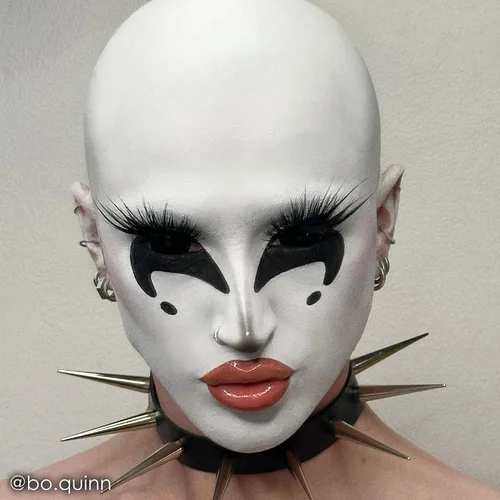 Miniatura 6 de Mehron Makeup Clown White - Maquillaje profesional en crema para pintura facial Pintura facial blanca para escenario, película, cosplay y mimo