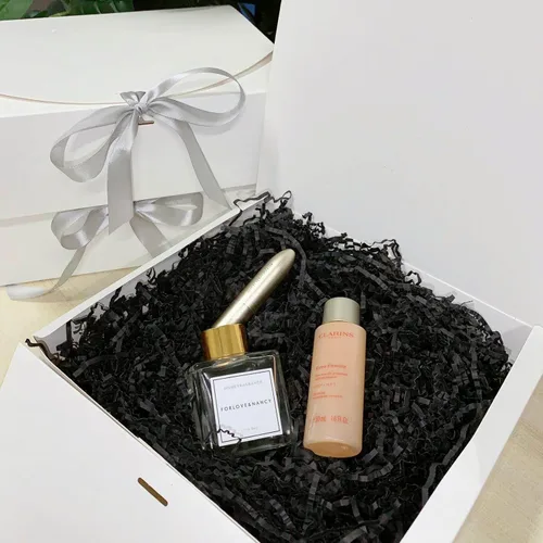 Miniatura 4 de PLINJOY 2 libras de papel triturado de corte arrugado para relleno de cesta de regalo, papel de confeti triturado, relleno de papel para caja, Negro