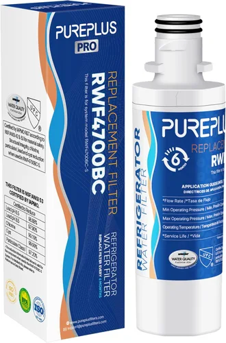 PUREPLUS ADQ747935 Certificado NSF 53&42 Repuesto para LT1000P LT1000 Kenmore Elite 9980 LT1000PC, MDJ64844601 ADQ74793501, LMXS28626S, LFXS26973S,