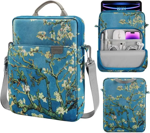 Miniatura 20 de MoKo Funda para Laptop de 15 Pulgadas Compatible con MacBook Air 15" M2 2023, MacBook Pro 14" M2 2023, Galaxy Tab S9 Ultra 14.6" 2023, Estuche