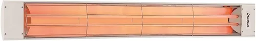 Miniatura 5 de Eurofase Heating Calentador eléctrico de doble elemento infrarrojo de 6000 vatios-Voltaje 240-Acabado Negro-Sin Fascia Decorativa Fascia