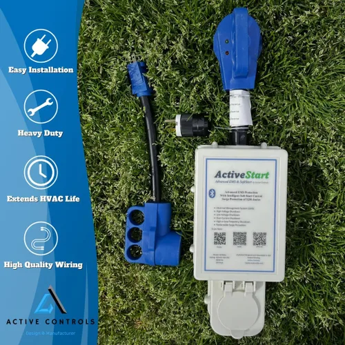 Miniatura 4 de SoftStart Aire Acondicionado RV de Arranque Suave de 50 Amperios Plug and Play para Autocaravanas. Funciona hasta 4 Aires Acondicionados