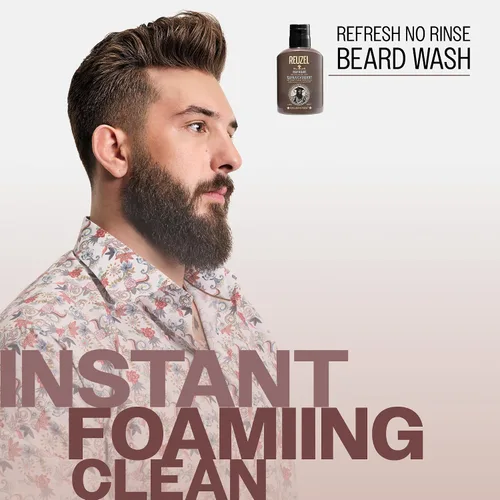 Miniatura 2 de Reuzel Refresh - Lavado de barba sin enjuague, para hombre, 6.8 fl oz