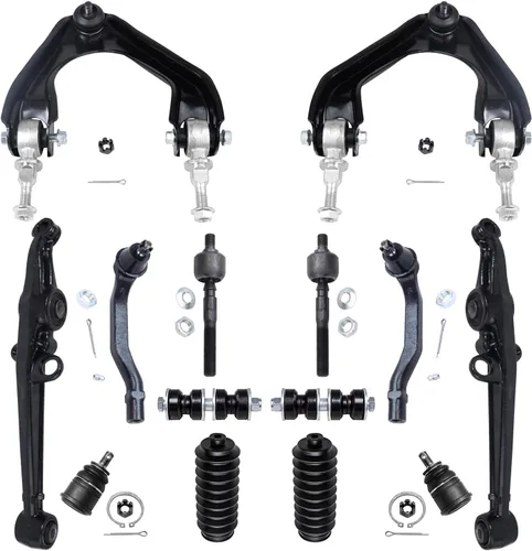 Miniatura 137 de Detroit Axle - Kit de suspensión frontal de 16 piezas para RWD Chrysler 300 Dodge Charger Challenger Magnum 6 brazos de control con rótulas 2