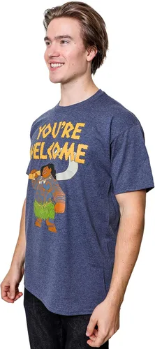 Miniatura 4 de Disney Camiseta Moana Maui Youre Welcome Carbóm jaspeado