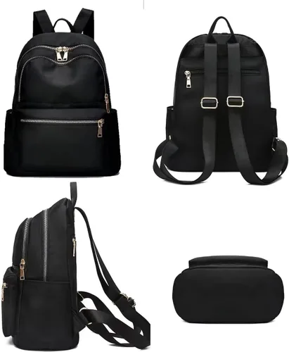 Miniatura 4 de go-done Mochila para mujer, Negro1, Moda