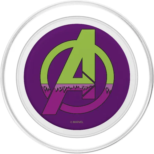 Miniatura 2 de Marvel Disfraz de Avengers Hulk PopSockets MagSafe PopGrip para iPhone