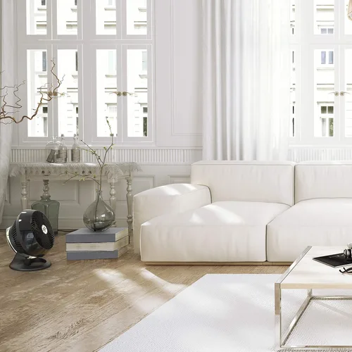 Miniatura 2 de Ventilador Vornado 660 de circulación de aire para toda la habitación para el hogar, 4 velocidades e inclinación ajustable de 90 grados, rejilla