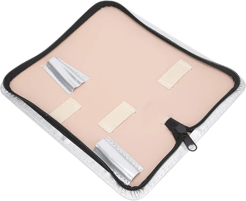 Miniatura 2 de Estuche grande para estilista para peluqueros, bolsa de cuero sintético para tijeras, soporte para tijeras de peluquería, herramientas de salón