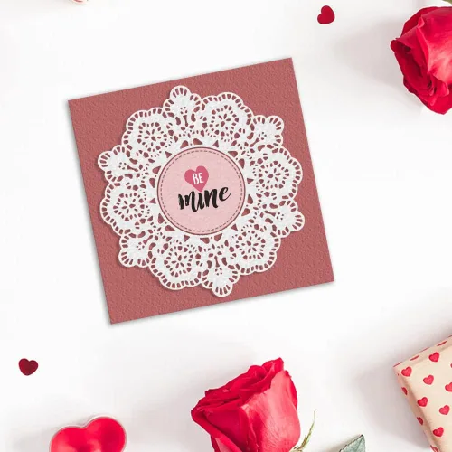 Miniatura 3 de Troqueles de corte con marco de flores huecas para hacer tarjetas y decoraciones de álbumes de fotos, troqueles de encaje floral, plantillas