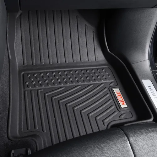 Miniatura 3 de Alfombrillas para Jeep Wagoneer S 4xe EV 2025-2027 (modelos sin gas), revestimiento de elastómero termoplástico negro mate, ajuste personalizado