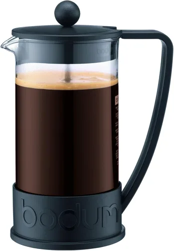 Miniatura 11 de Bodum 51oz Brasil Prensa francesa para café, Vidrio de borosilicato resistente al calor, negro - Fabricado en Portugal
