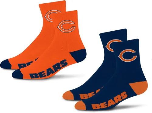 Miniatura 26 de For Bare Feet Calcetines quarter NFL unisex para adultos