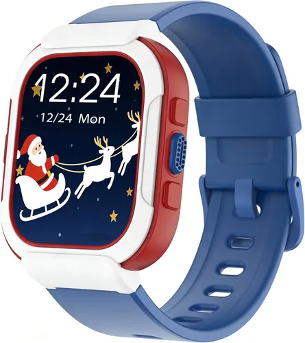 Reloj inteligente para niños, IP68 resistente al agua, reloj de fitness para niños con esfera de reloj DIY de 1.4 pulgadas, monitor de frecuencia