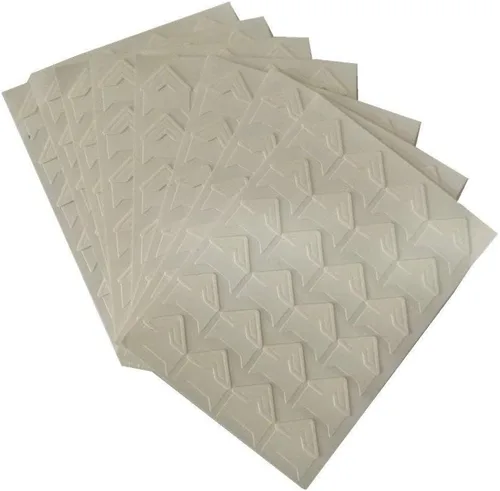 120 calcomanías autoadhesivas de papel para álbumes de recortes, libro de fotos, diario personal y adhesivos de diario (blanco)