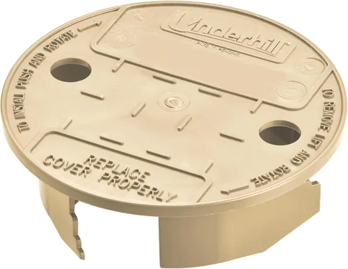 Miniatura 16 de Underhill Tapa de Caja de Válvula de Rociador Redonda, VersaLid 6 Pulgadas a 7 Pulgadas Universal, Cubierta para Sistema de Riego Automático