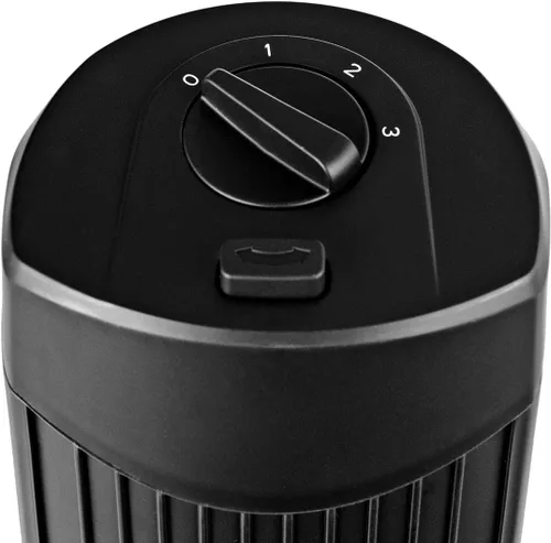 Miniatura 9 de COSTWAY Ventilador de torre, ventilador de torre oscilante de 28 pulgadas, enfriamiento silencioso para toda la habitación, 3 velocidades, 3 modos