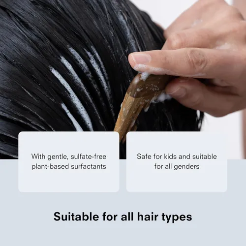 Miniatura 2 de Public Goods Champú para mujeres y hombres Champú suave natural para limpiar y nutrir todo tipo de cabello Fabricado con aceites esenciales