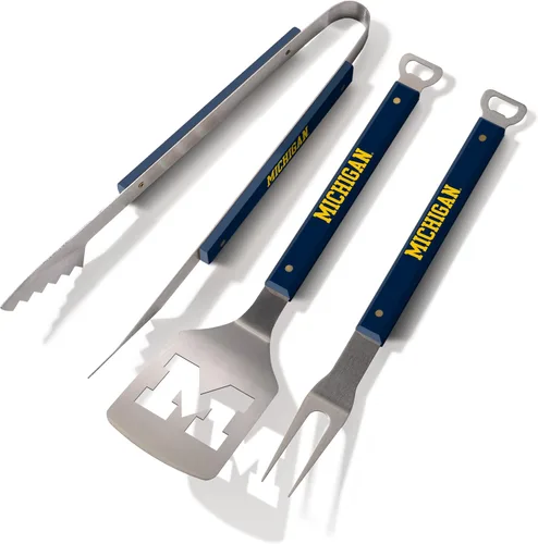 Miniatura 18 de YouTheFan NCAA Spirit Series - Juego de barbacoa de 3 piezas