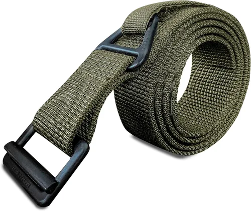 Miniatura 8 de WOLF TACTICAL Everyday Riggers Belt - Cinturón táctico de nailon de 1.75 pulgadas para CQB, CCW Canela