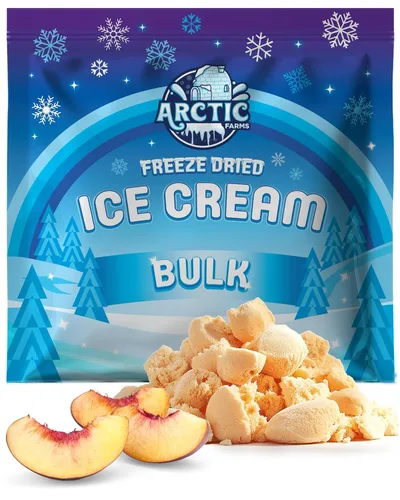 Miniatura 63 de Arctic Farms Trozos de Helado Liofilizado a Granel - No se Derrite (Mantequilla de Maní) (1 libra)