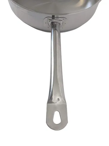 Miniatura 5 de Update International Sartén de acero inoxidable listo para inducción de 10 pulgadas con cubierta