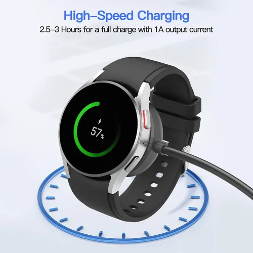 Miniatura 6 de AWINNER Cable USB C compatible con Samsung Galaxy Watch Charger (1 unidad)