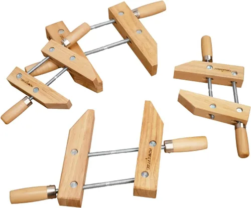Miniatura 4 de POWERTEC 71522 Abrazadera de tornillo de mano de madera – 6 pulgadas Abrazaderas de tornillo de mano para carpintería, 2