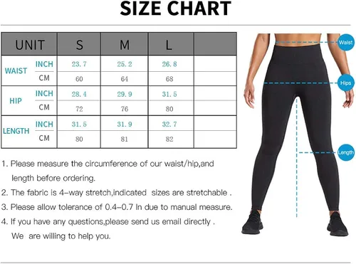 Miniatura 7 de WodoWei - Leggings de cintura alta, sin costuras, 78 de longitud, pantalones de yoga