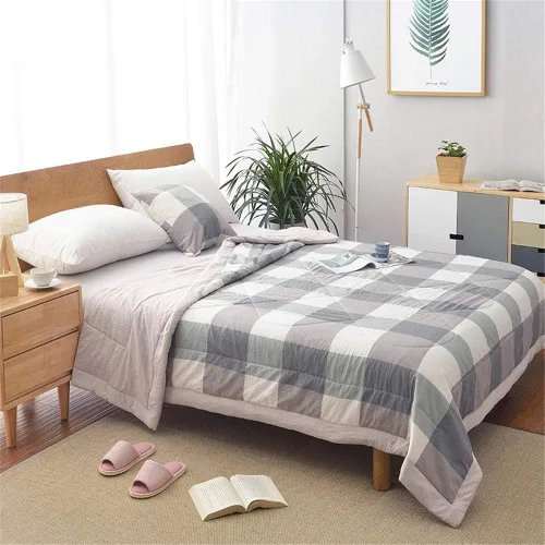 Miniatura 11 de Morbuy Edredón floral ligero de verano, colcha suave para cama King, Queen, Twin y matrimonial, colchas lavables, manta acolchada reversible