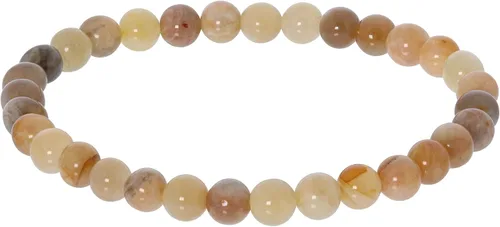 Miniatura 694 de Gem Avenue Handmade Round Bead Stretch Bracelet Unisex Natural Stone Beaded Jewelry for Men & Women, Elastic Wristband for Daily Wear
