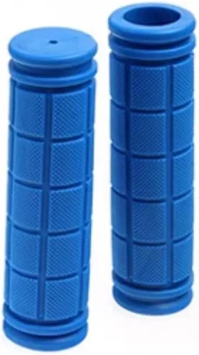 Miniatura 15 de 1 par de empuñaduras de bicicleta de goma antideslizantes para manillar de bicicleta BMX MTB bicicleta montaña scooter plegable Azul cielo