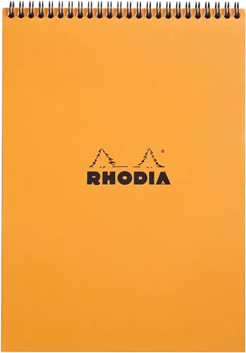Miniatura 13 de Rhodia Bloc de notas encuadernado con alambre, A4, punto - negro (185039C)