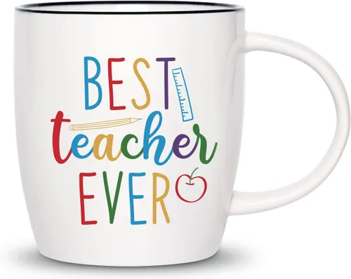 Miniatura 10 de CARAKNOTS Regalos de Apreciación para Profesoras Taza de Café Regalos para Profesores para el Día de San Valentín Cumpleaños Graduación Navidad