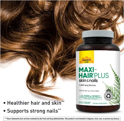 Miniatura 5 de Country Life Maxi-Hair Plus 240 tapas vegetales