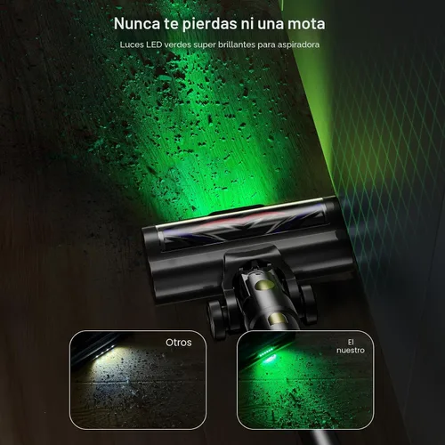Miniatura 4 de Trucozie - Aspiradora inalámbrica, aspiradora ligera con soporte autónomo, palo aspiradora con tiempo de funcionamiento de 50 minutos, potente
