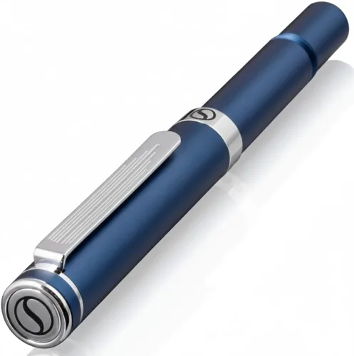 Miniatura 13 de Scriveiner Bolígrafo de Bola Negro EDC de Lujo, Impresionante Bolígrafo de Bola de Bolsillo con Acabado de Oro Real, Gran Regalo para Hombres