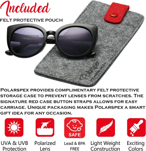 Miniatura 2 de PolarSpex Lentes de sol polarizados para niñas de 2 a 8 años