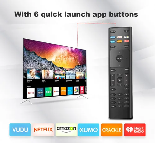 Miniatura 3 de para control remoto Vizio Smart-TV, compatible con VIZIO Smart TV