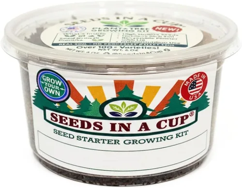 Miniatura 3 de Kit de cultivo de hierbas Iniciador de jardín de hierbas para interiores Semillas y tierra de primera calidad Paquete de 3 hierbas Múltiples