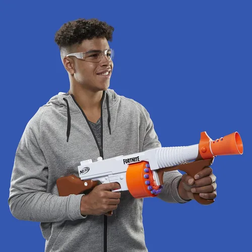 Miniatura 3 de Nerf Fortnite DG Lanzador de Dardos - Tambor Giratorio de 15 Dardos, Acción de Bombeo, 15 Dardos Oficiales Nerf