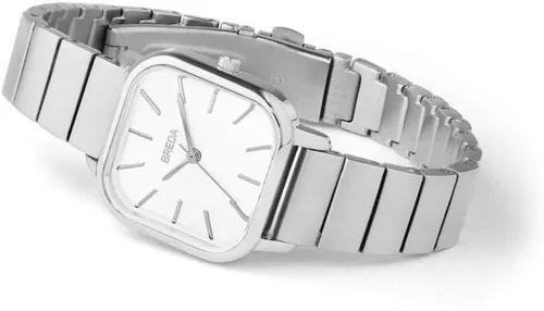 Miniatura 2 de Breda Esther 1735 Reloj de pulsera cuadrado con pulsera de acero inoxidable, 1.024 in