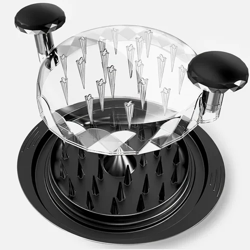 Miniatura 9 de Herramienta de trituración de pollo Twist, trituradora grande de pollo de 11" de servicio pesado, máquinas de molinillos de carne, libre de BPA