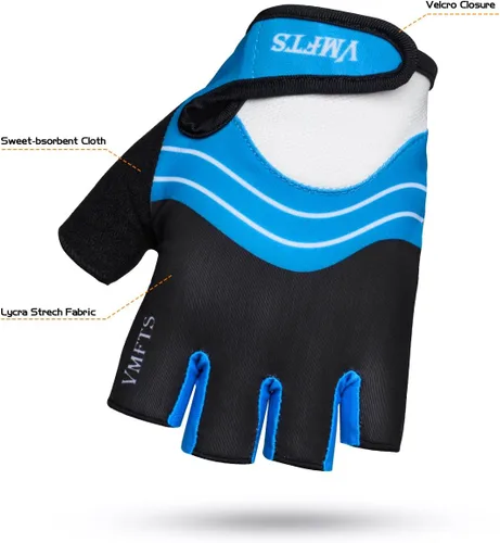 Miniatura 4 de Guantes de ciclismo VMFTS con gel y guantes deportivos sin dedos completos para fitness, levantamiento de pesas, entrenamiento de escalada